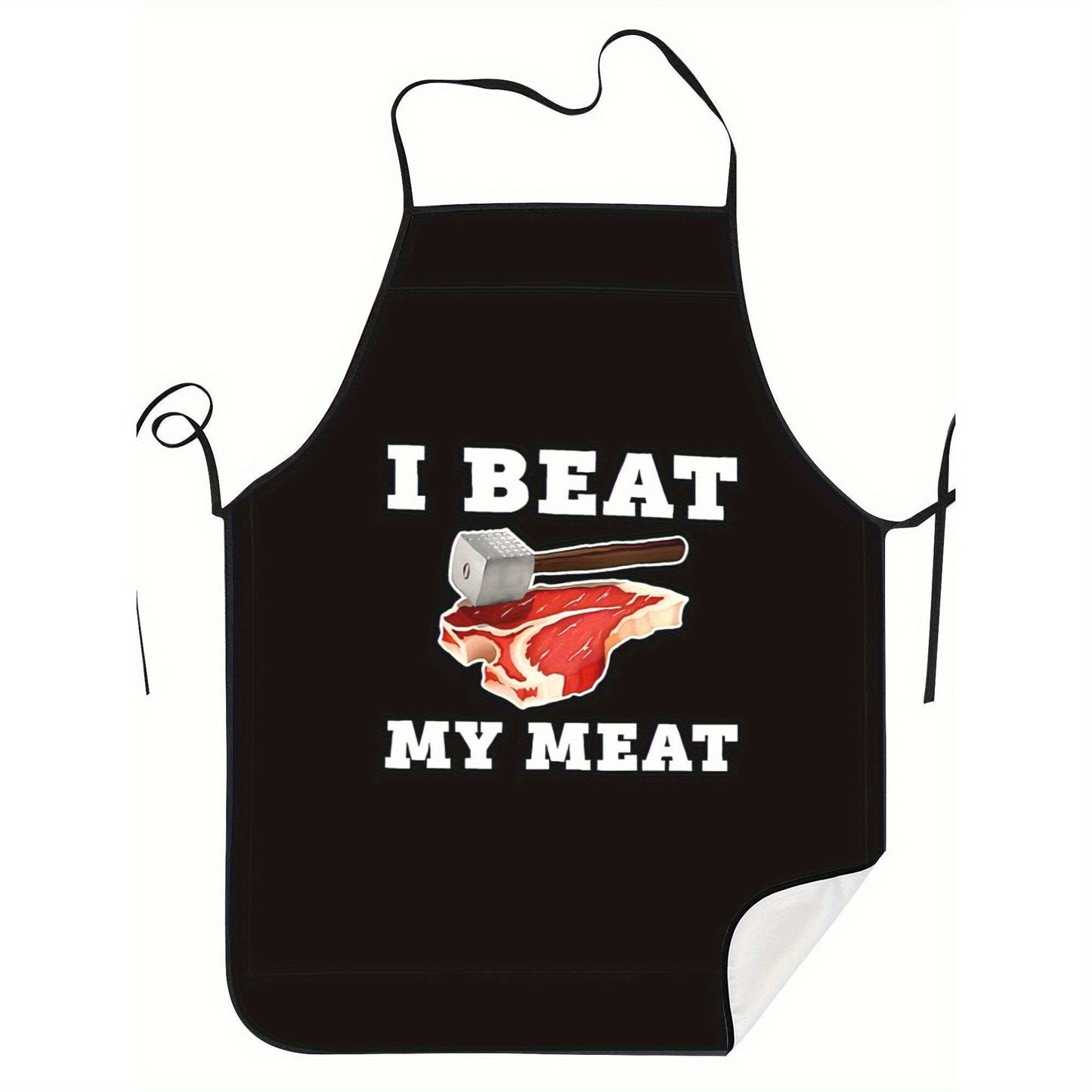 "I Beat My Meat" - BBQ Apron