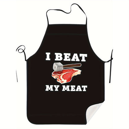 "I Beat My Meat" - BBQ Apron